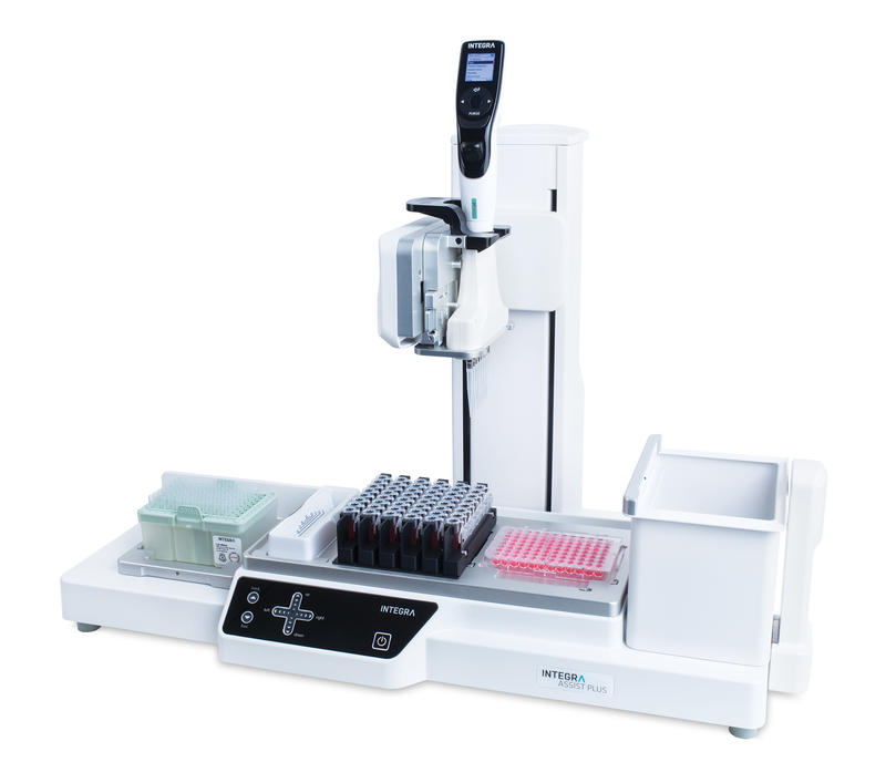 INTEGRA Offers Hands-free Multichannel Pipetting | INTEGRA